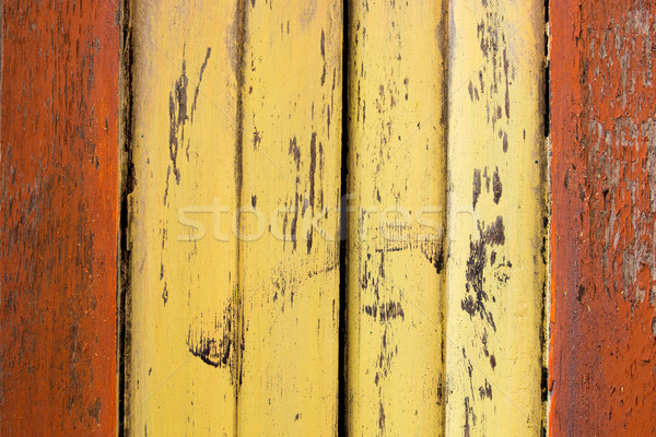 Vintage stained wooden wall  Stock photo © ilolab