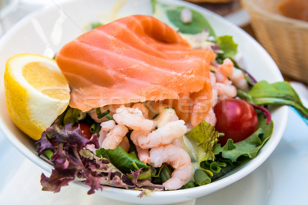 Fresh seafood salad  Stock photo © ilolab
