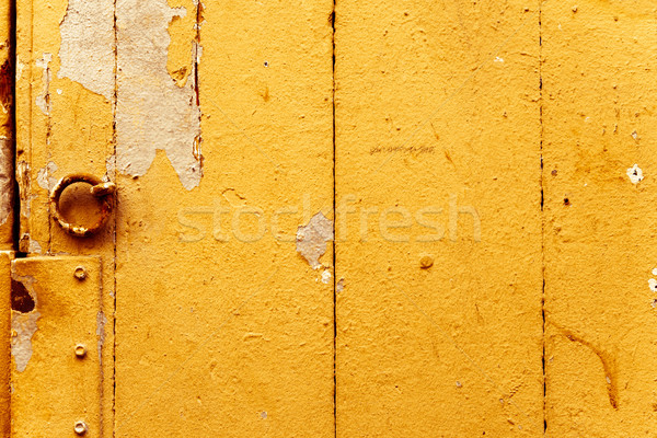 Bois porte grunge textures horizons maison [[stock_photo]] © ilolab