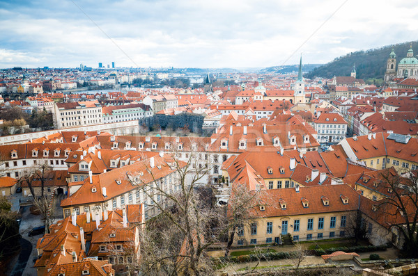 Old Town ancient architecture in Prague, Czech Republic Stock photo © ilolab