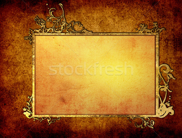 Stijl texturen achtergronden frame ruimte Stockfoto © ilolab