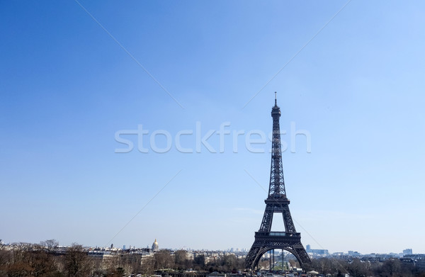 Tour Eiffel la dame fer tour symbole Photo stock © ilolab