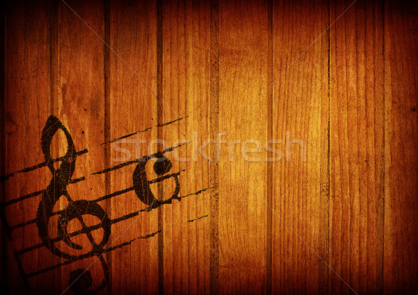 Grunge melodie abstract texturen achtergronden ruimte Stockfoto © ilolab