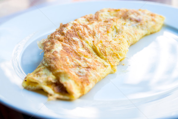 omelet with ham  Stock photo © ilolab