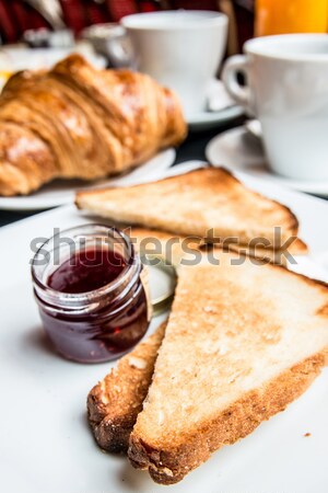 Breakfast with coffee Stock photo © ilolab