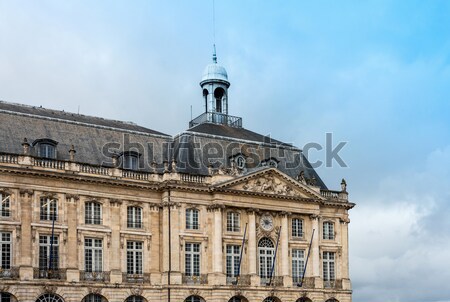 Uitzicht op straat oude binnenstad stad Frankrijk Europa Stockfoto © ilolab