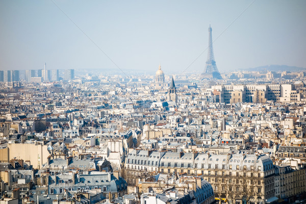 The Eiffel Tower (nickname La dame de fer, the iron lady),The to Stock photo © ilolab