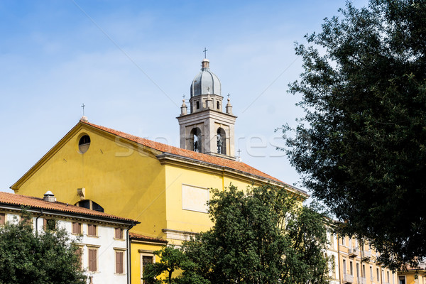 Beautiful street view of  Verona center which is a world heritag Stock photo © ilolab