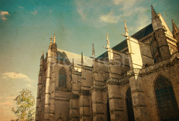 old-fashioned paris france Stock photo © ilolab