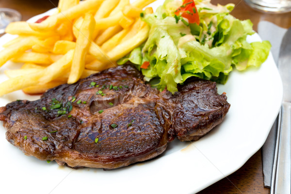 juicy steak beef  Stock photo © ilolab