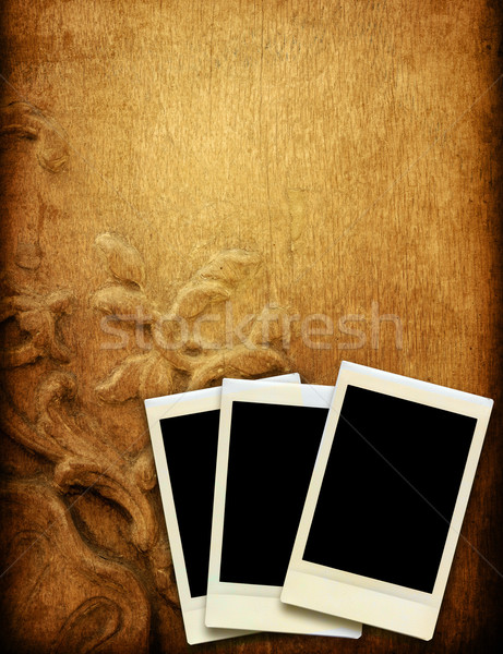 Vintage foto grunge textuur frame Stockfoto © ilolab