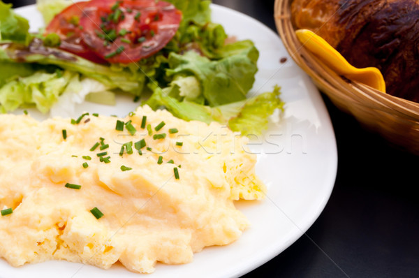 omelet with ham Stock photo © ilolab