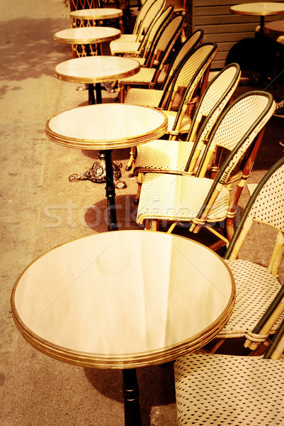 old-fashioned Cafe terrace Stock photo © ilolab