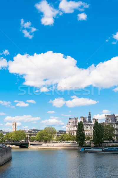 Stock photo: antique city building