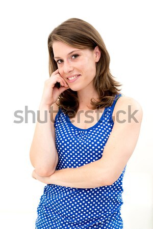 Stock photo: smile young woman 