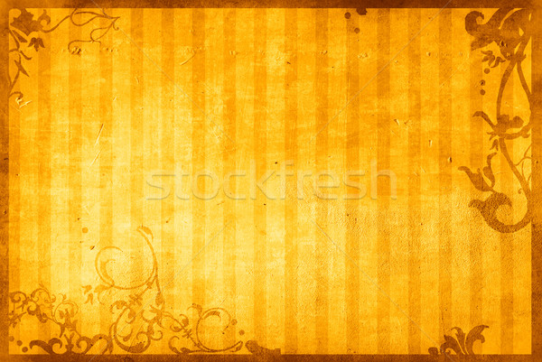 Stock fotó: Virágmintás · stílus · textúrák · hátterek · keret · űr