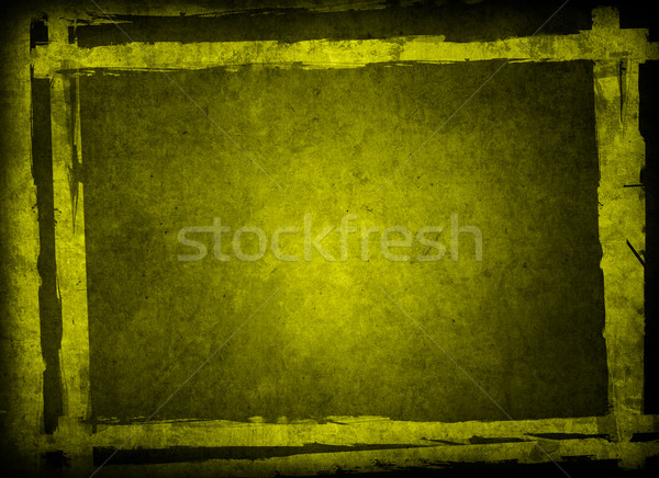 Grunge frame gedetailleerd ruimte papier Stockfoto © ilolab