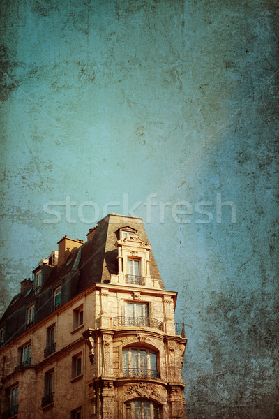 retro style paris france Stock photo © ilolab