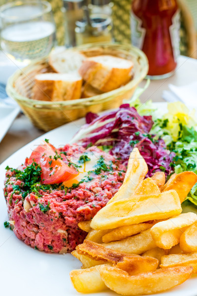 tasty Steak tartare  Stock photo © ilolab