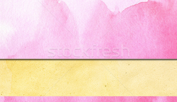 Retro névjegyek grunge kreatív papír textúra Stock fotó © ilolab