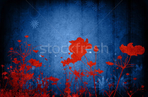 Kwiat streszczenie kwiatowy stylu tekstury przestrzeni Zdjęcia stock © ilolab