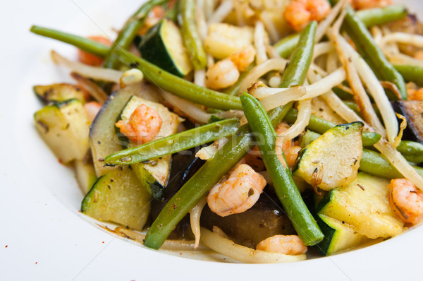 plate of asian cuisine Stock photo © ilolab