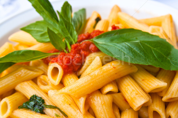 Italian meat sauce noodles Stock photo © ilolab