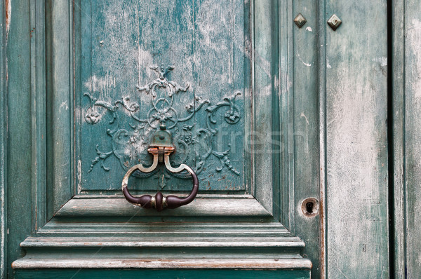 двери Гранж текстуры фоны дома Сток-фото © ilolab