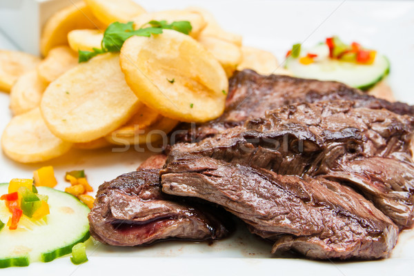 steak beef meat  Stock photo © ilolab