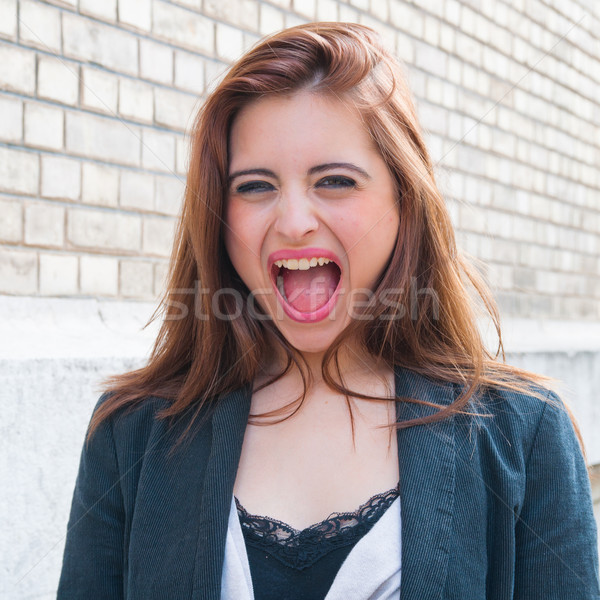 Stock photo: Young woman