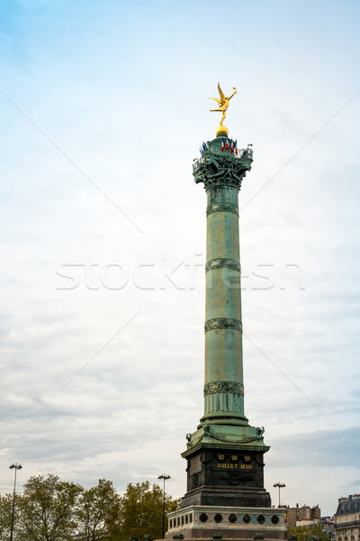 Place de la Bastille in Paris, France Stock photo © ilolab