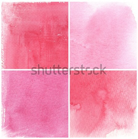 Groß Wasserfarbe rau Textur Papier Jahrgang Stock foto © ilolab
