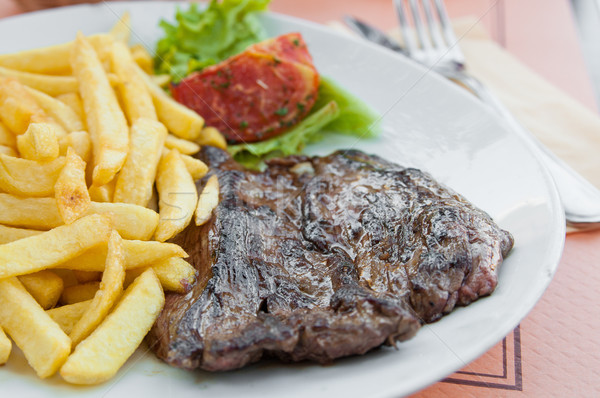 juicy steak beef meat  Stock photo © ilolab