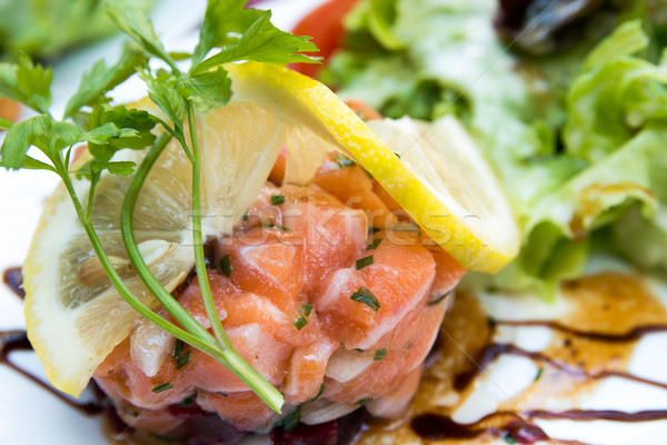 Fresh seafood salad Stock photo © ilolab