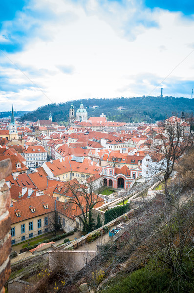 Old Town ancient architecture in Prague, Czech Republic Stock photo © ilolab