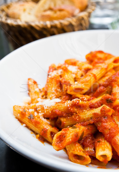 Italian meat sauce noodles Stock photo © ilolab