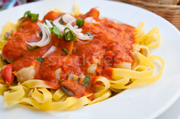 增加至灯箱 商业照片 #1303595italian meat sauce noodles 由