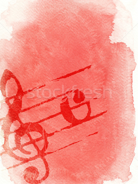 Musik abstrakten Grunge Melodie Texturen Stock foto © ilolab