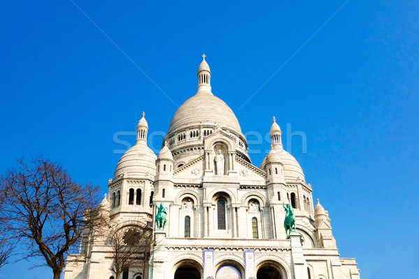 Imagine de stoc: Biserică · montmartre · albastru · călători · se · închina · dumnezeu