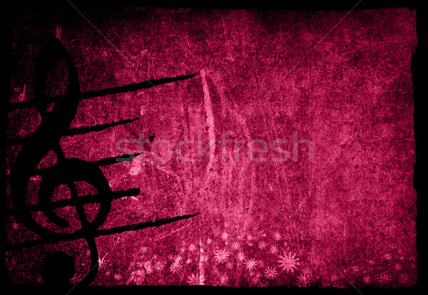 Stock photo: music grunge backgrounds 