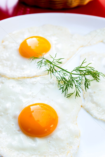 Preparato uovo sole alimentare piatto colazione Foto d'archivio © ilolab