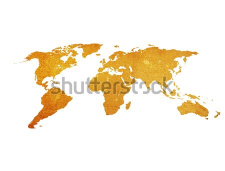 Kazıyın bağbozumu dünya haritası dokular arka doku Stok fotoğraf © ilolab