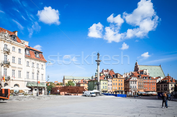 Zdjęcia stock: Street · view · centralny · Warszawa · miasta · ulicy · podróży