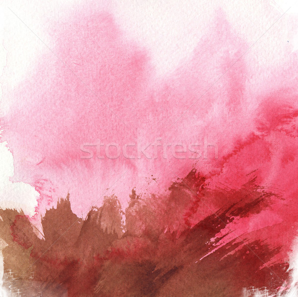 Stock photo: texture watercolor background painting