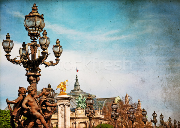 Pont Alexandre III  Stock photo © ilolab