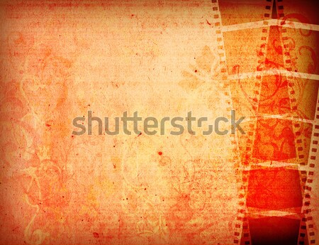Groß Filmstreifen Texturen Hintergrund Rahmen Film Stock foto © ilolab