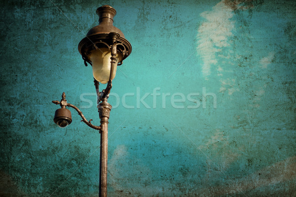 retro style antique lampstand  Stock photo © ilolab