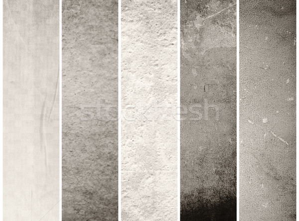 Photo stock: Meilleur · ensemble · papier · texture · mur · design