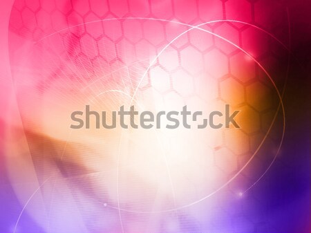 Licht abstract cool golven achtergrond ruimte Stockfoto © ilolab