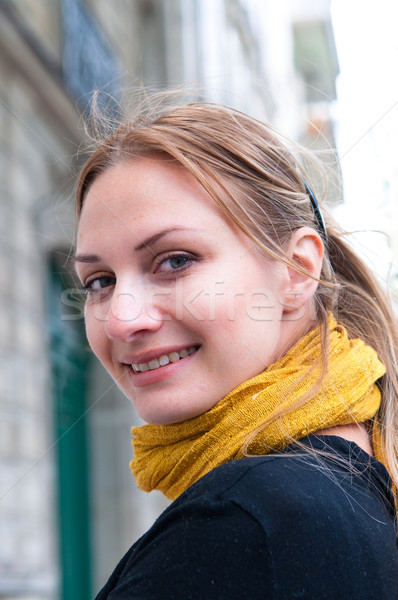 Outdoor portrait young woman  Stock photo © ilolab